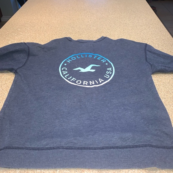 Blue navy long sleeve sweater. - Picture 2 of 2